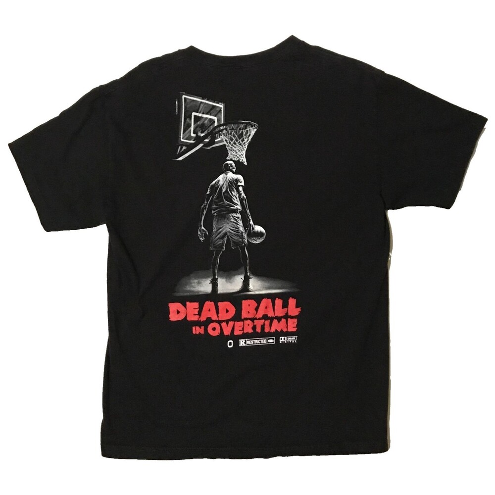 DEAD BALL IN OVERTIME T SHIRT LARGE